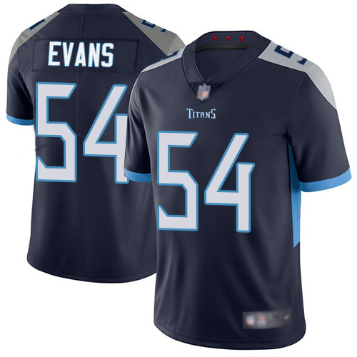 Tennessee Titans Limited Navy Blue Men Rashaan Evans Home Jersey NFL Football 54 Vapor Untouchable